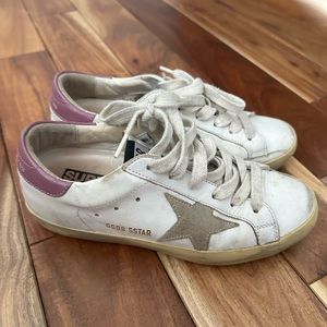Golden Goose Superstar - white/purple